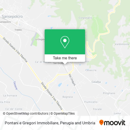 Pontani e Gregori Immobiliare map