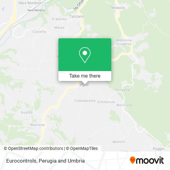 Eurocontrols map