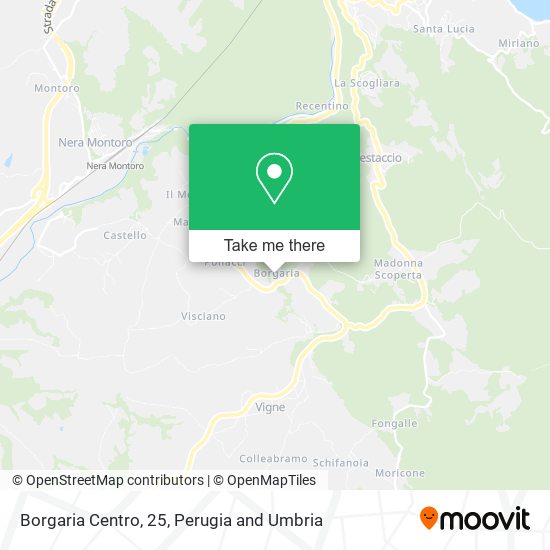 Borgaria Centro, 25 map