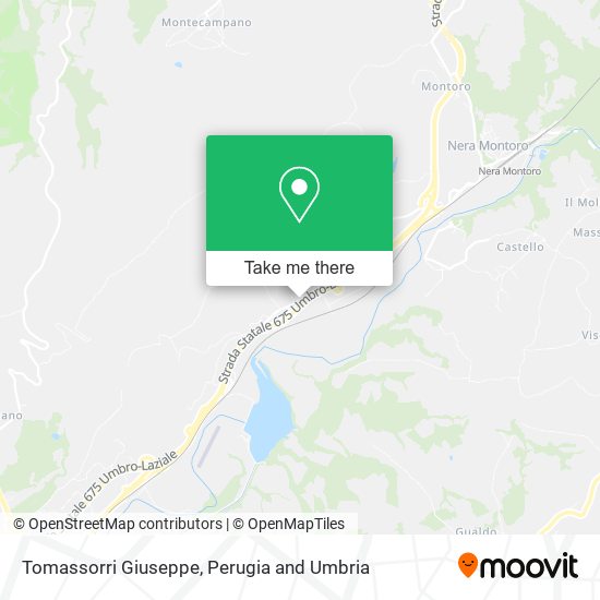 Tomassorri Giuseppe map