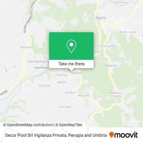 Secur Pool Srl Vigilanza Privata map