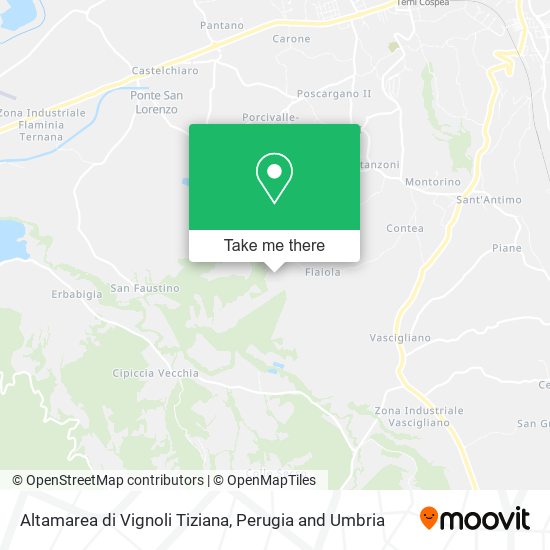 Altamarea di Vignoli Tiziana map