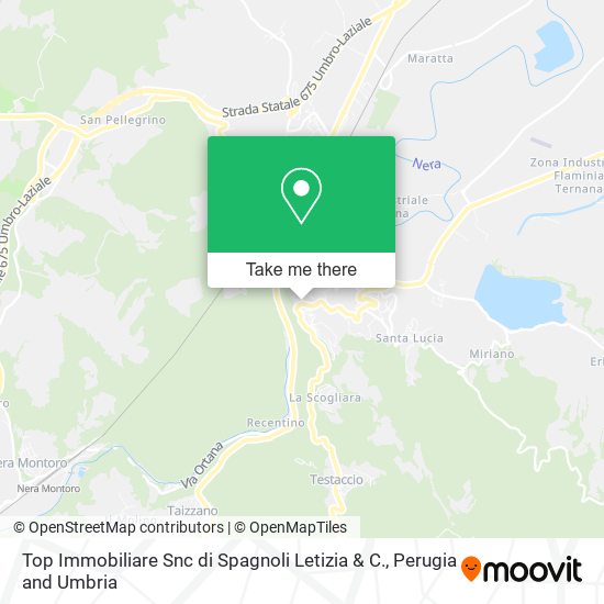 Top Immobiliare Snc di Spagnoli Letizia & C. map