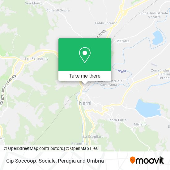 Cip Soccoop. Sociale map