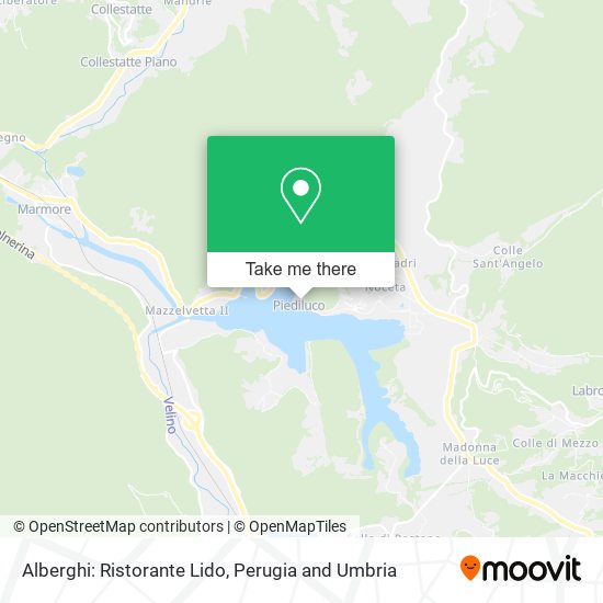 Alberghi: Ristorante Lido map