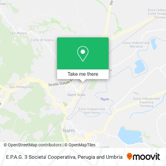 E.P.A.G. 3 Societa' Cooperativa map