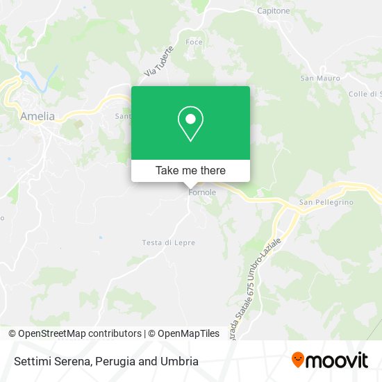 Settimi Serena map