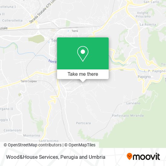 Wood&House Services map