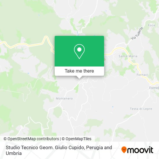 Studio Tecnico Geom. Giulio Cupido map
