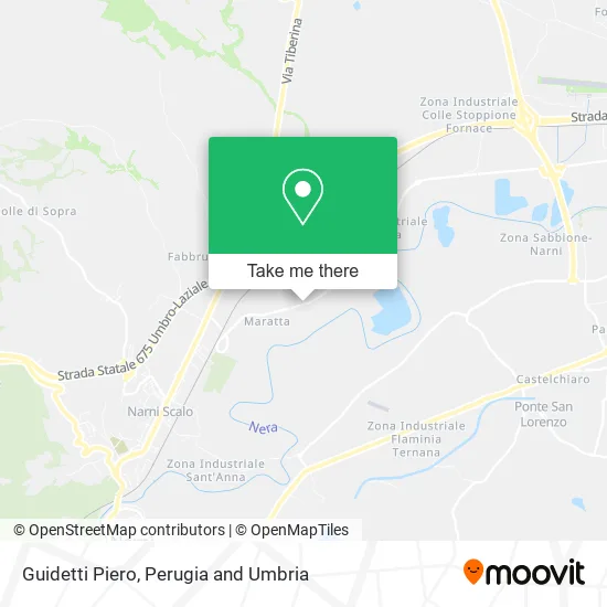 Guidetti Piero map
