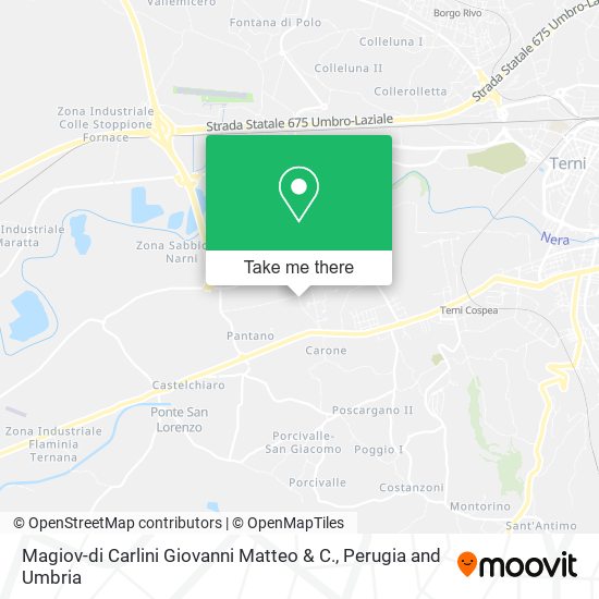 Magiov-di Carlini Giovanni Matteo & C. map