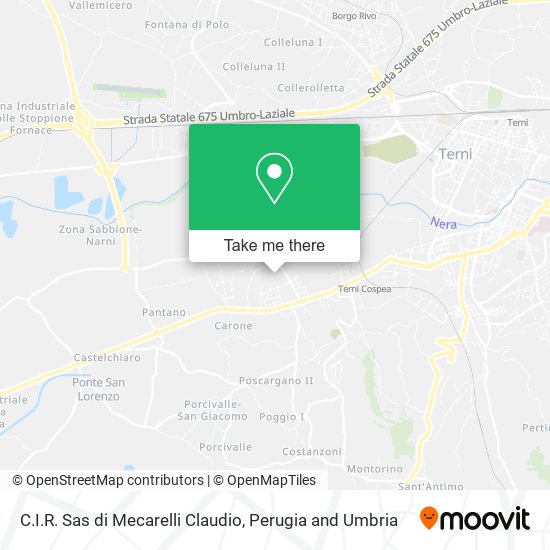 C.I.R. Sas di Mecarelli Claudio map