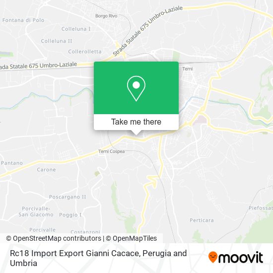 Rc18 Import Export Gianni Cacace map