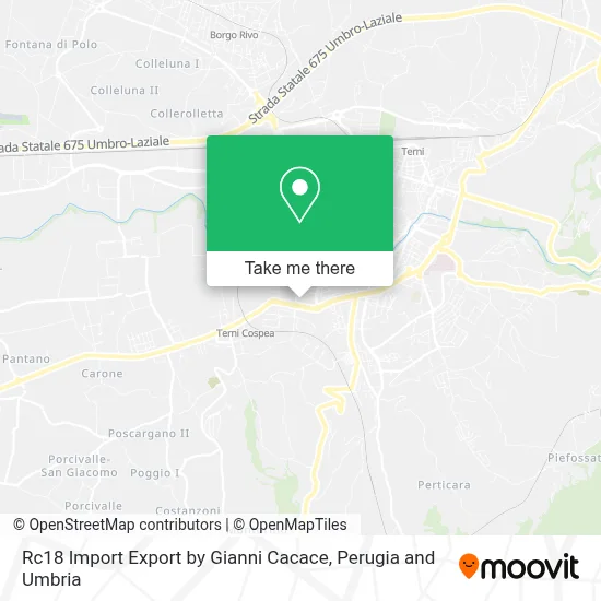 Rc18 Import Export by Gianni Cacace map