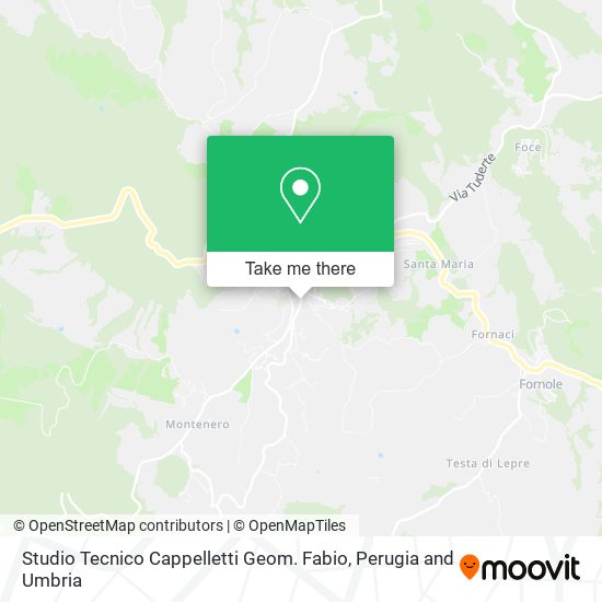 Studio Tecnico Cappelletti Geom. Fabio map