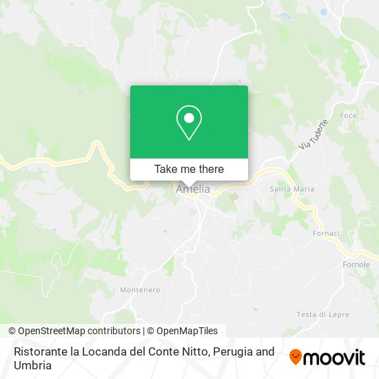 Ristorante la Locanda del Conte Nitto map