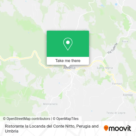 Restaurant the Count Nitto Inn map