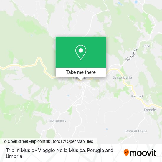Trip in Music - Viaggio Nella Musica map