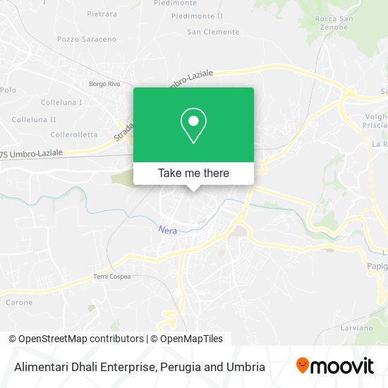 Alimentari Dhali Enterprise map