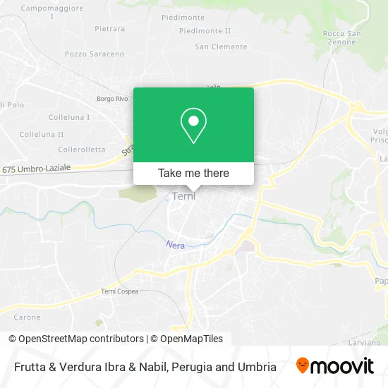 Frutta & Verdura Ibra & Nabil map