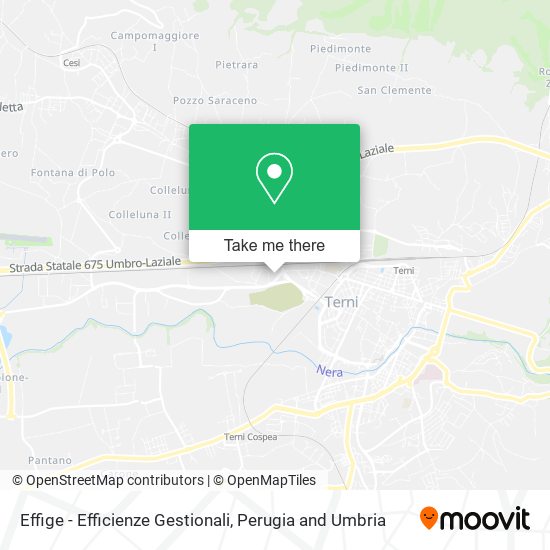 Effige - Efficienze Gestionali map