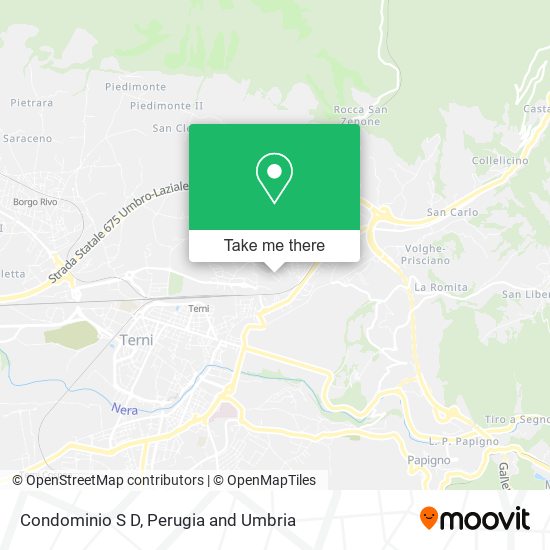 Condominio S D map