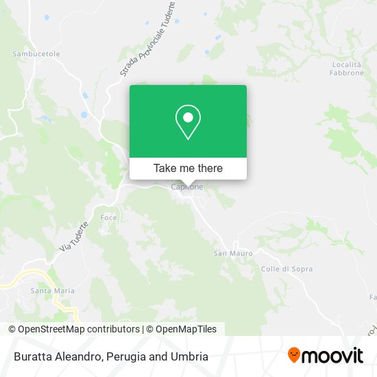 Buratta Aleandro map