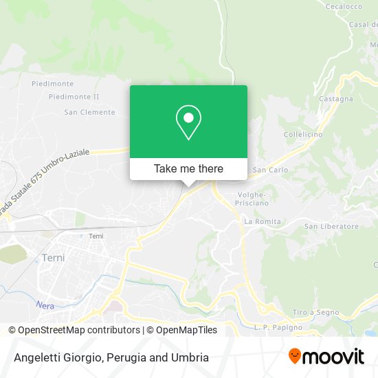 Angeletti Giorgio map