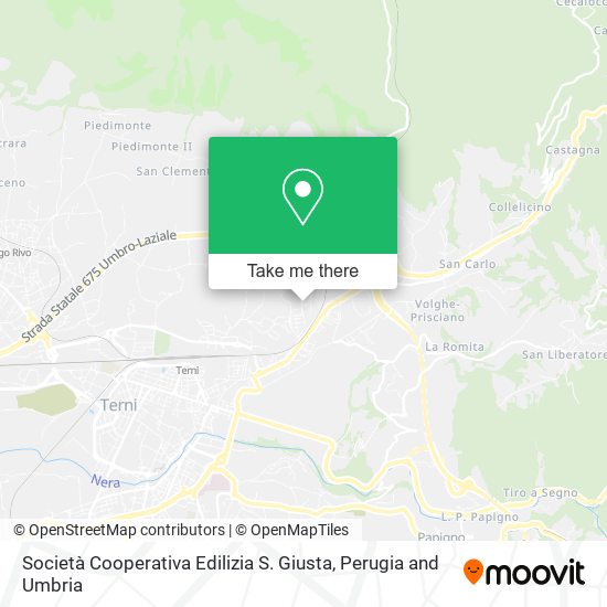 Società Cooperativa Edilizia S. Giusta map