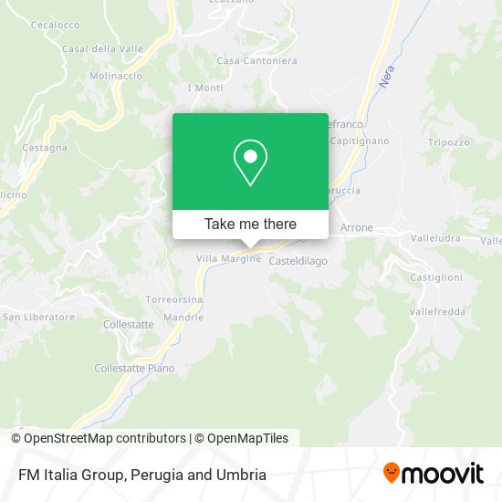 FM Italia Group map