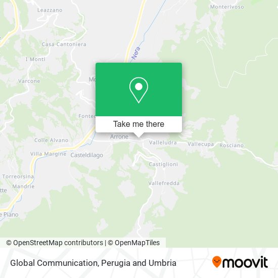 Global Communication map
