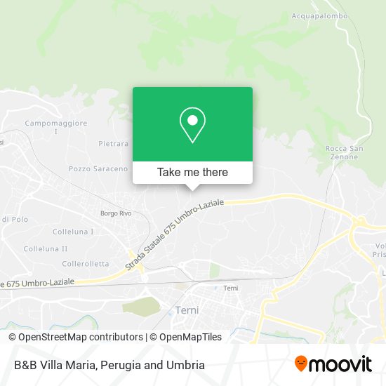 B&B Villa Maria map