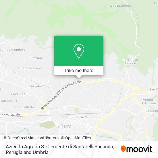 Azienda Agraria S. Clemente di Santarelli Susanna map