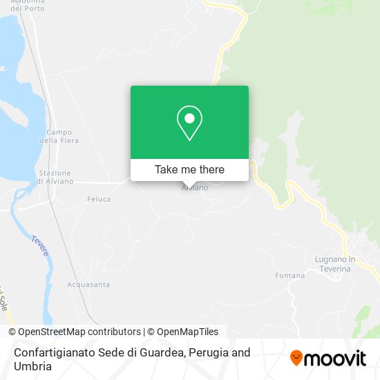 Confartigianato Sede di Guardea map