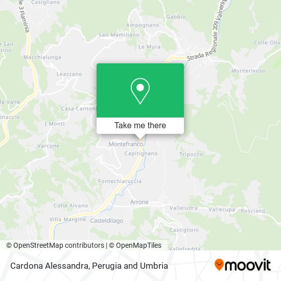 Cardona Alessandra map