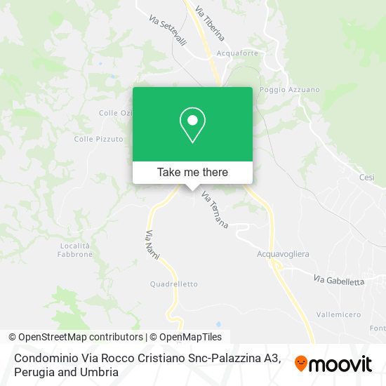 Condominio Via Rocco Cristiano Snc-Palazzina A3 map