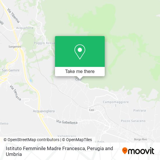 Istituto Femminile Madre Francesca map