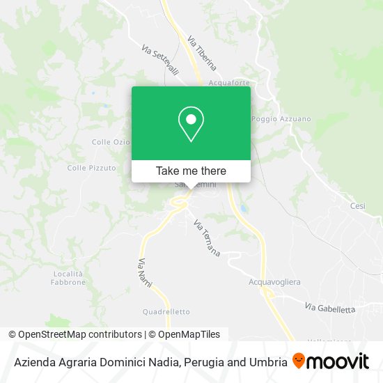 Azienda Agraria Dominici Nadia map