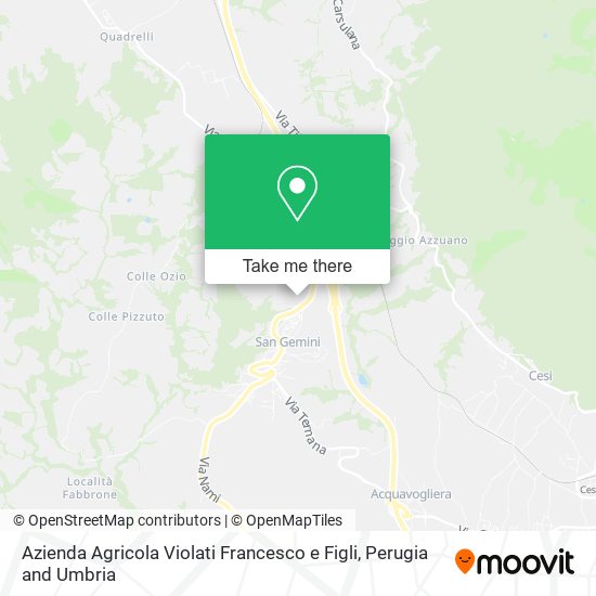Azienda Agricola Violati Francesco e Figli map
