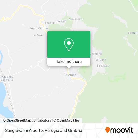 Sangiovanni Alberto map