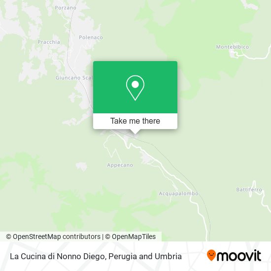 La Cucina di Nonno Diego map
