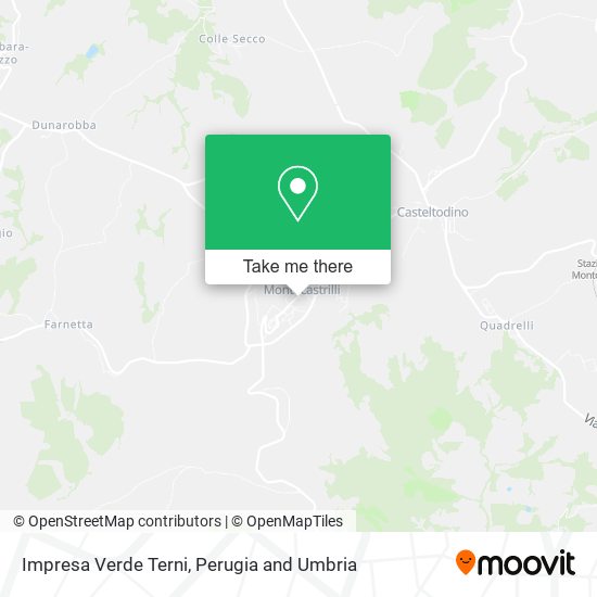 Impresa Verde Terni map