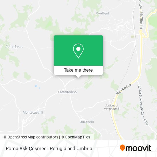 Roma Aşk Çeşmesi map