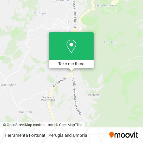 Ferramenta Fortunati map