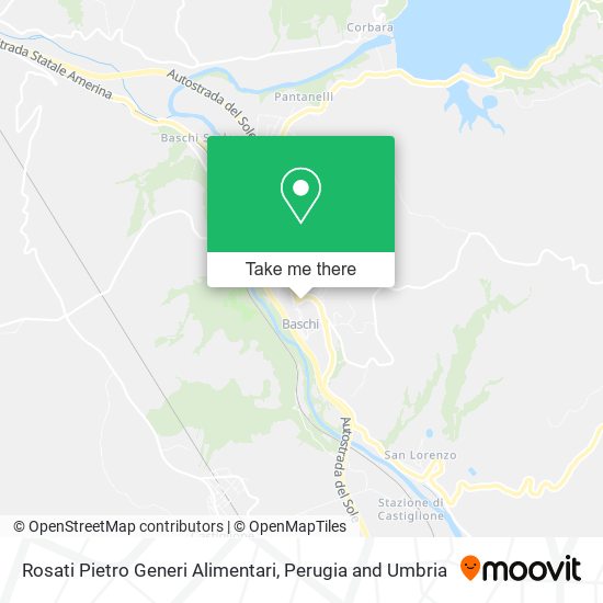 Rosati Pietro Generi Alimentari map