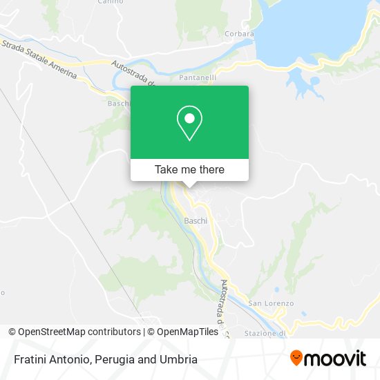 Fratini Antonio map