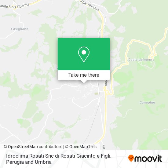 Idroclima Rosati Snc di Rosati Giacinto e Figli map
