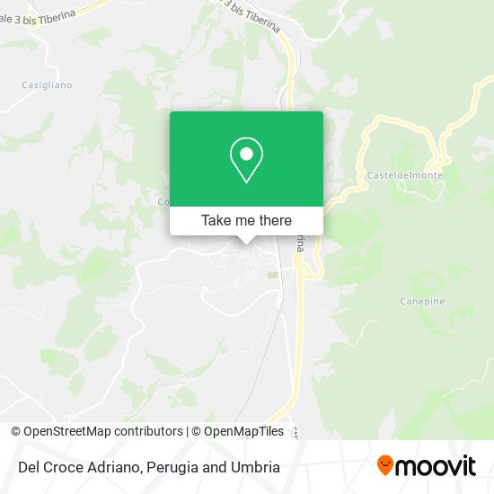 Del Croce Adriano map