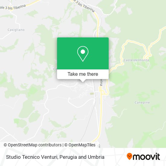 Studio Tecnico Venturi map