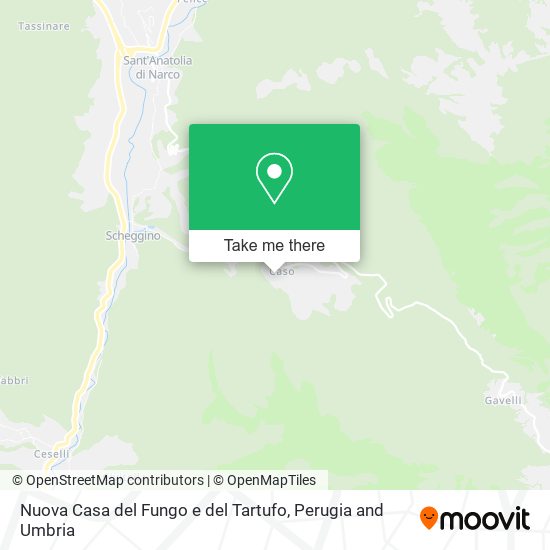 Nuova Casa del Fungo e del Tartufo map